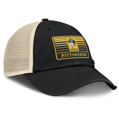 Pittsburgh Pirates Cooperstown Collection Eastbound Mesh Adjustable Hat Black/Natural