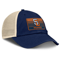 San Diego Padres Cooperstown Collection Eastbound Mesh Adjustable Hat Navy/Natural