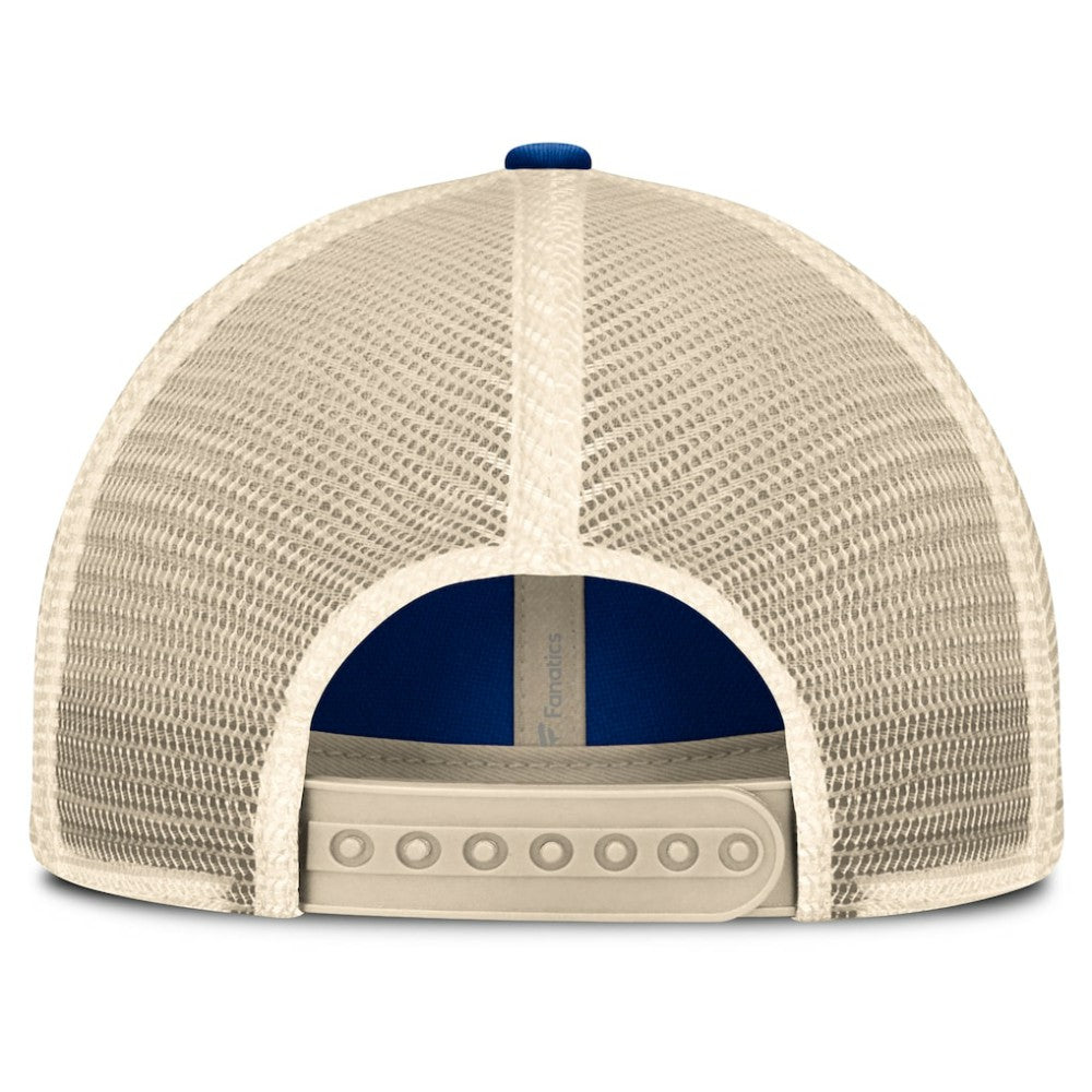 Atlanta Braves Cooperstown Collection Eastbound Mesh Adjustable Hat Royal/Natural
