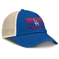 Los Angeles Dodgers Cooperstown Collection Eastbound Mesh Adjustable Hat Royal/Natural