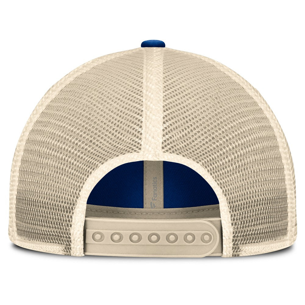 Los Angeles Dodgers Cooperstown Collection Eastbound Mesh Adjustable Hat Royal/Natural