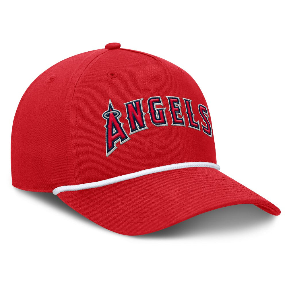 Los Angeles Angels Clubhouse Foul Ball A-Frame Adjustable Hat Red