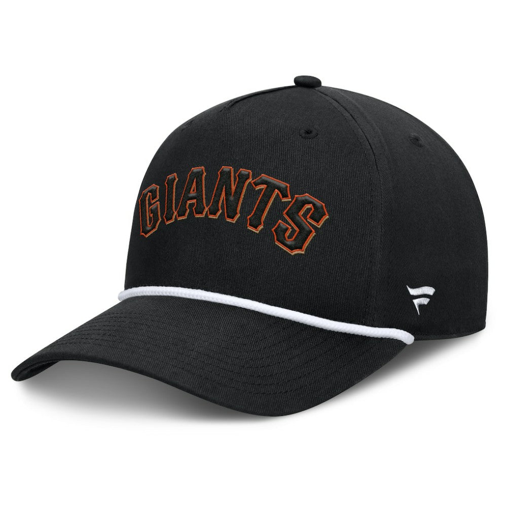 San Francisco Giants Clubhouse Foul Ball A-Frame Adjustable Hat Black