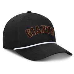 San Francisco Giants Clubhouse Foul Ball A-Frame Adjustable Hat Black