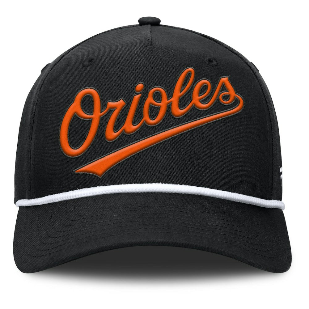 Baltimore Orioles Clubhouse Foul Ball A-Frame Adjustable Hat Black