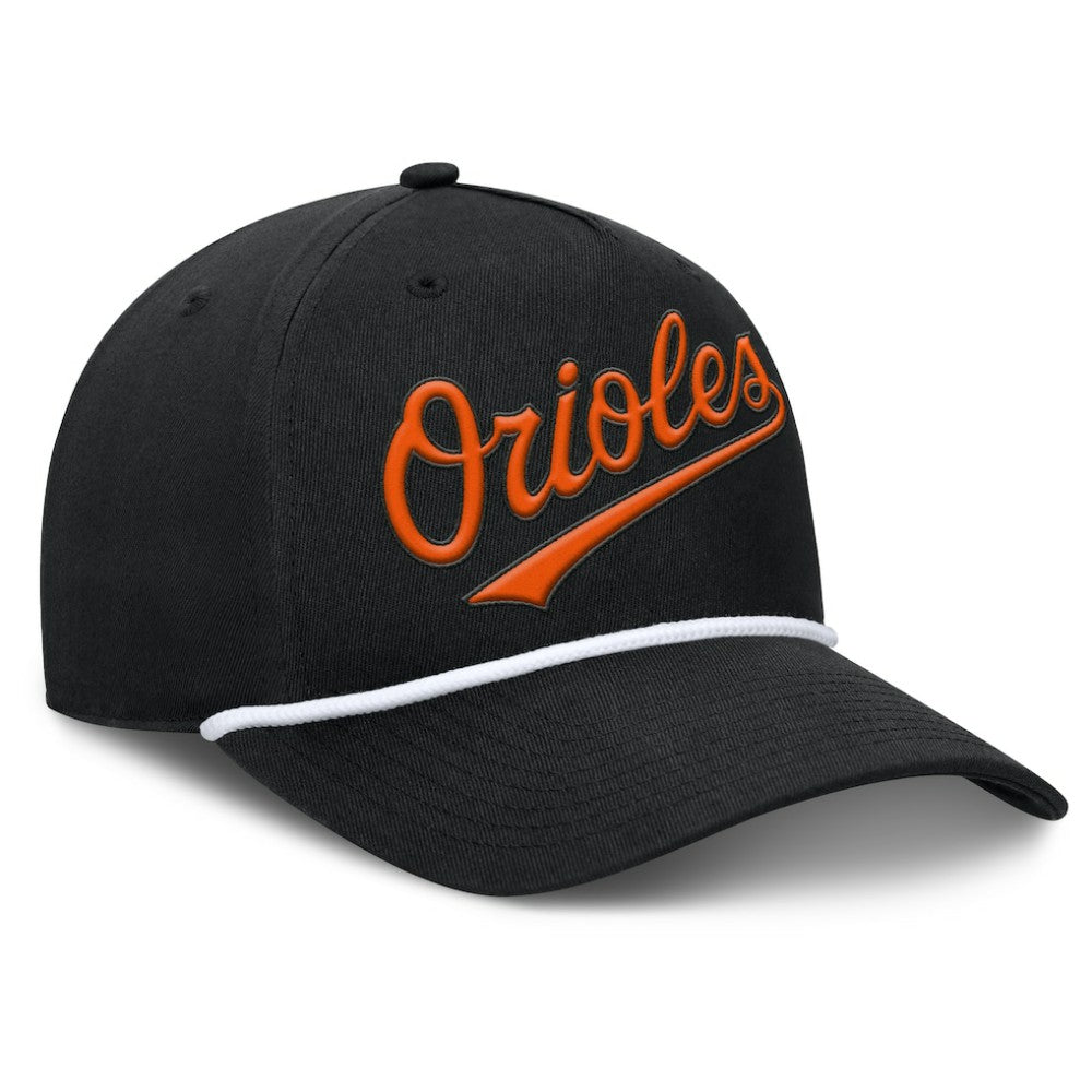 Baltimore Orioles Clubhouse Foul Ball A-Frame Adjustable Hat Black