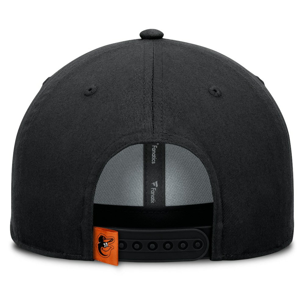 Baltimore Orioles Clubhouse Foul Ball A-Frame Adjustable Hat Black
