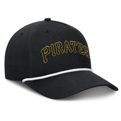 Pittsburgh Pirates Clubhouse Foul Ball A-Frame Adjustable Hat Black