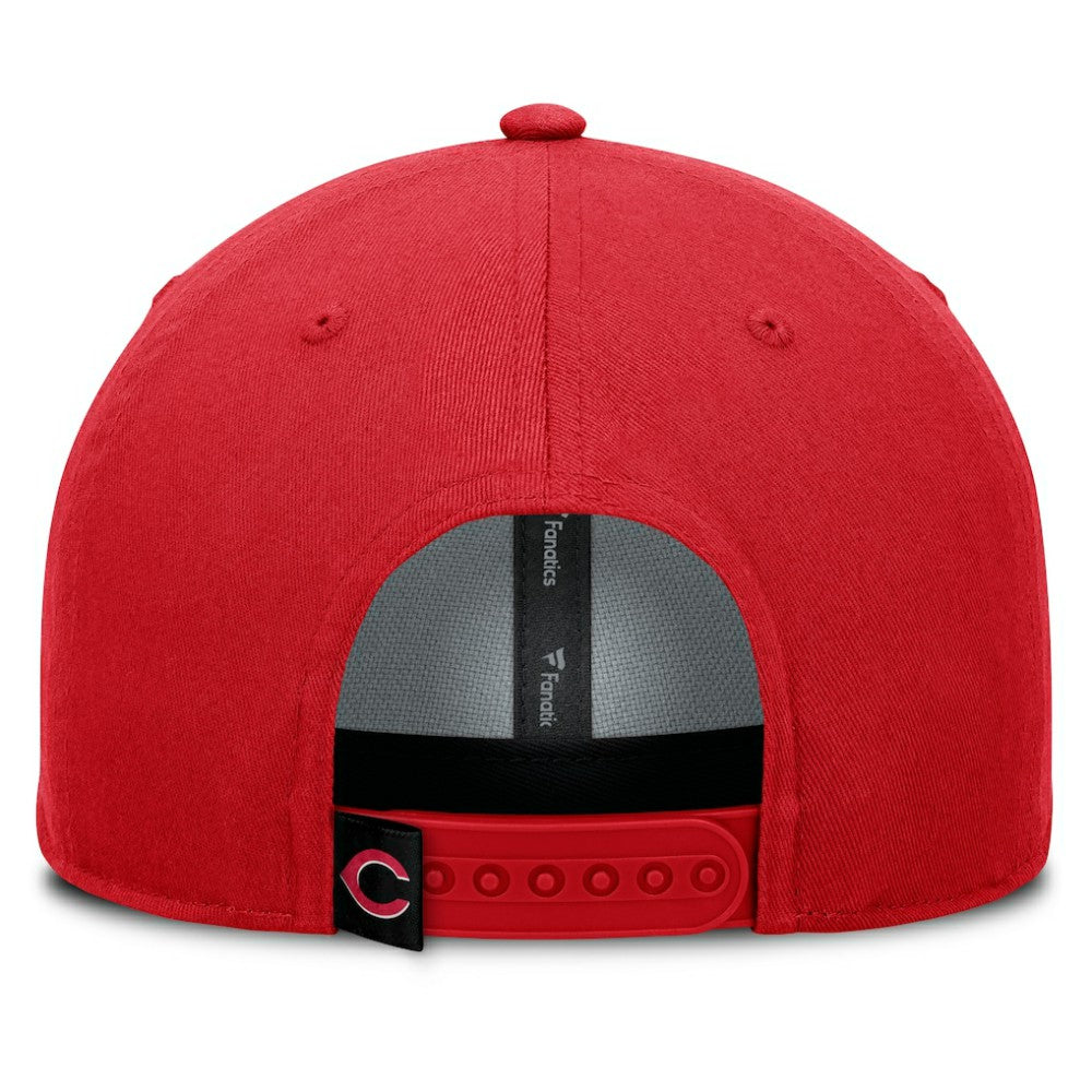 Cincinnati Reds Clubhouse Foul Ball A-Frame Adjustable Hat Red