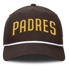 San Diego Padres Clubhouse Foul Ball A-Frame Adjustable Hat Brown