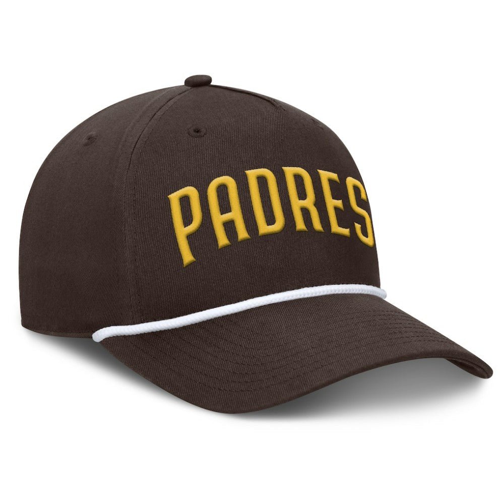 San Diego Padres Clubhouse Foul Ball A-Frame Adjustable Hat Brown