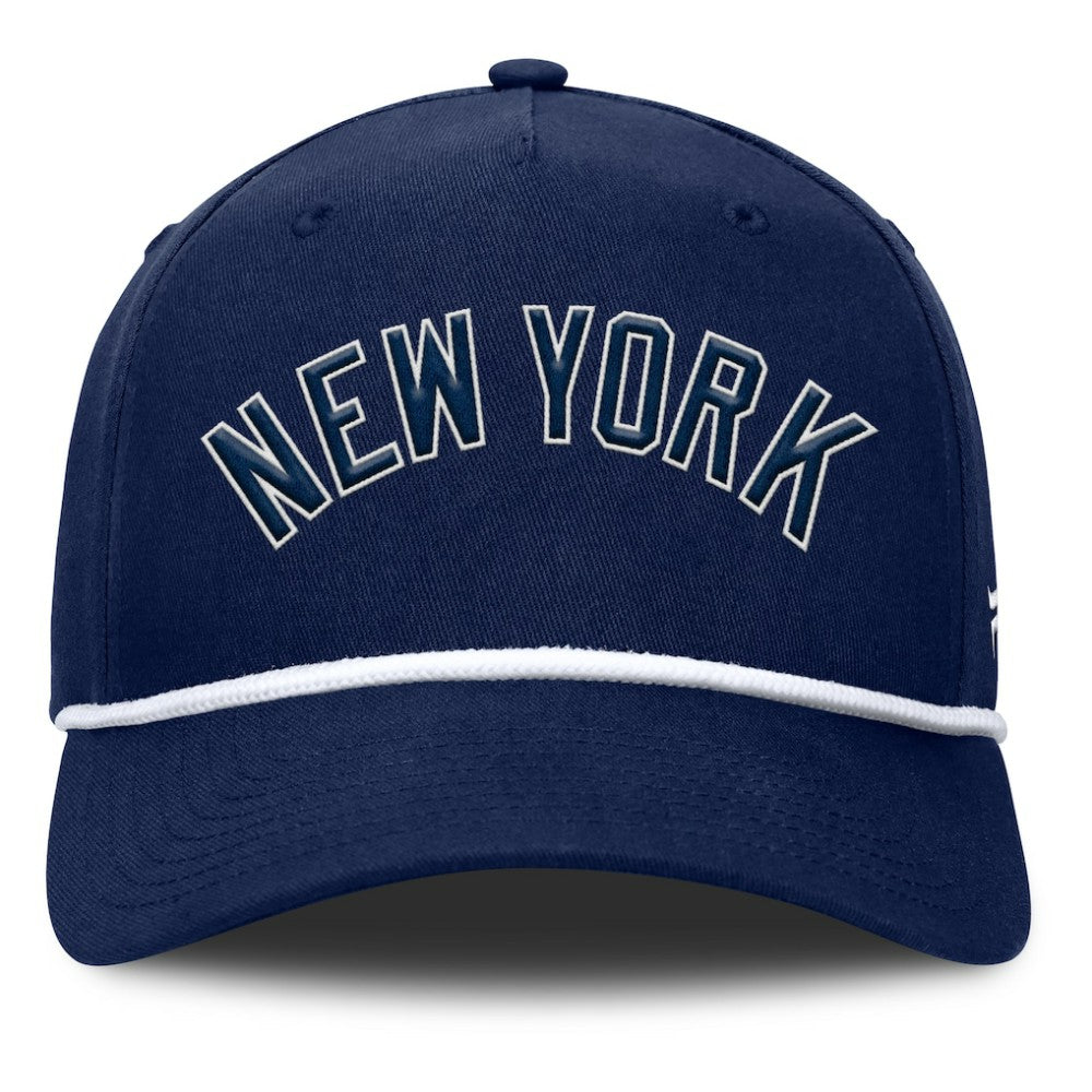 New York Yankees Clubhouse Foul Ball A-Frame Adjustable Hat Navy