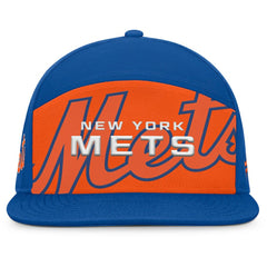 New York Mets Clubhouse Splitter Snapback Hat Royal/Orange