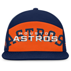 Houston Astros Clubhouse Splitter Snapback Hat Navy/Orange