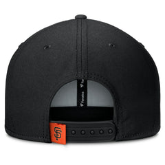 San Francisco Giants Clubhouse Splitter Snapback Hat Black/Orange