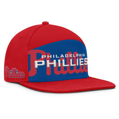 Philadelphia Phillies Clubhouse Splitter Snapback Hat Red/Royal