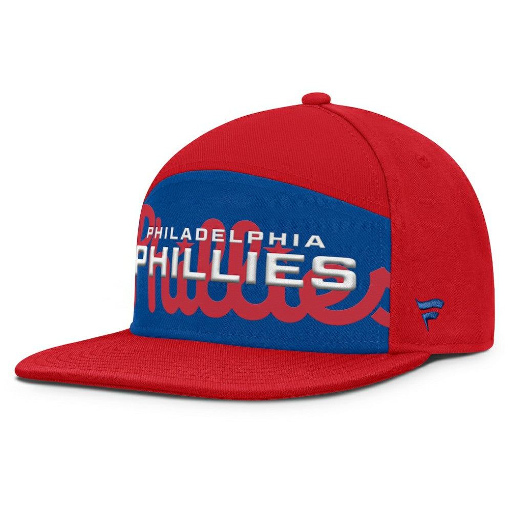 Philadelphia Phillies Clubhouse Splitter Snapback Hat Red/Royal