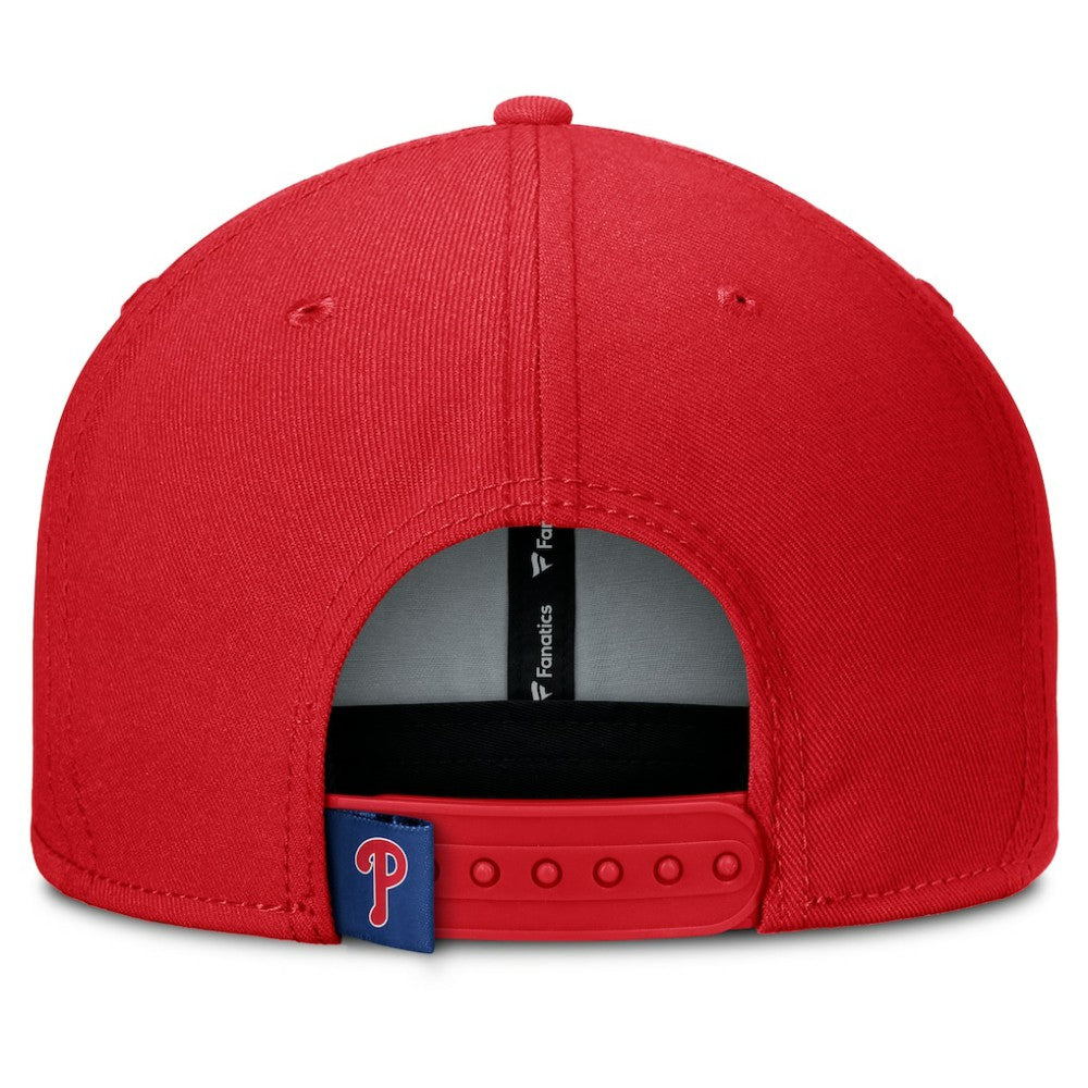Philadelphia Phillies Clubhouse Splitter Snapback Hat Red/Royal