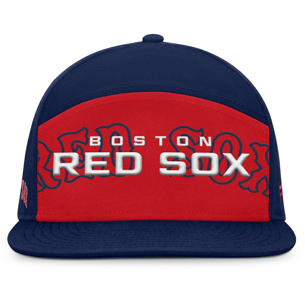 Boston Red Sox Clubhouse Splitter Snapback Hat Navy/Red