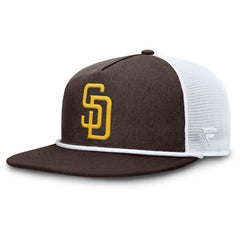 San Diego Padres Clubhouse Change Up Snapback Hat Brown/White