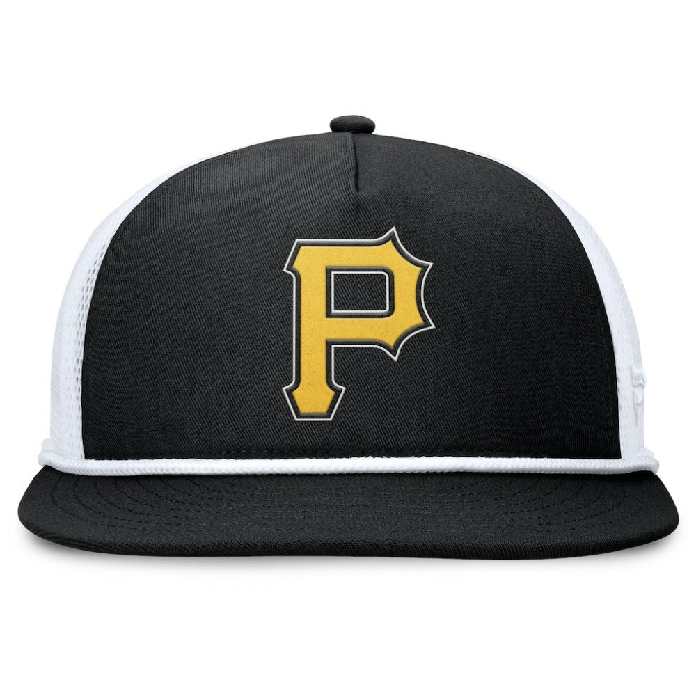 Pittsburgh Pirates Clubhouse Change Up Snapback Hat Black/White