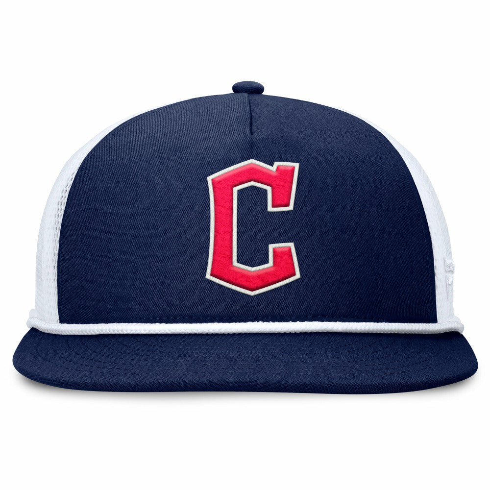 Cleveland Guardians Clubhouse Change Up Snapback Hat Navy/White