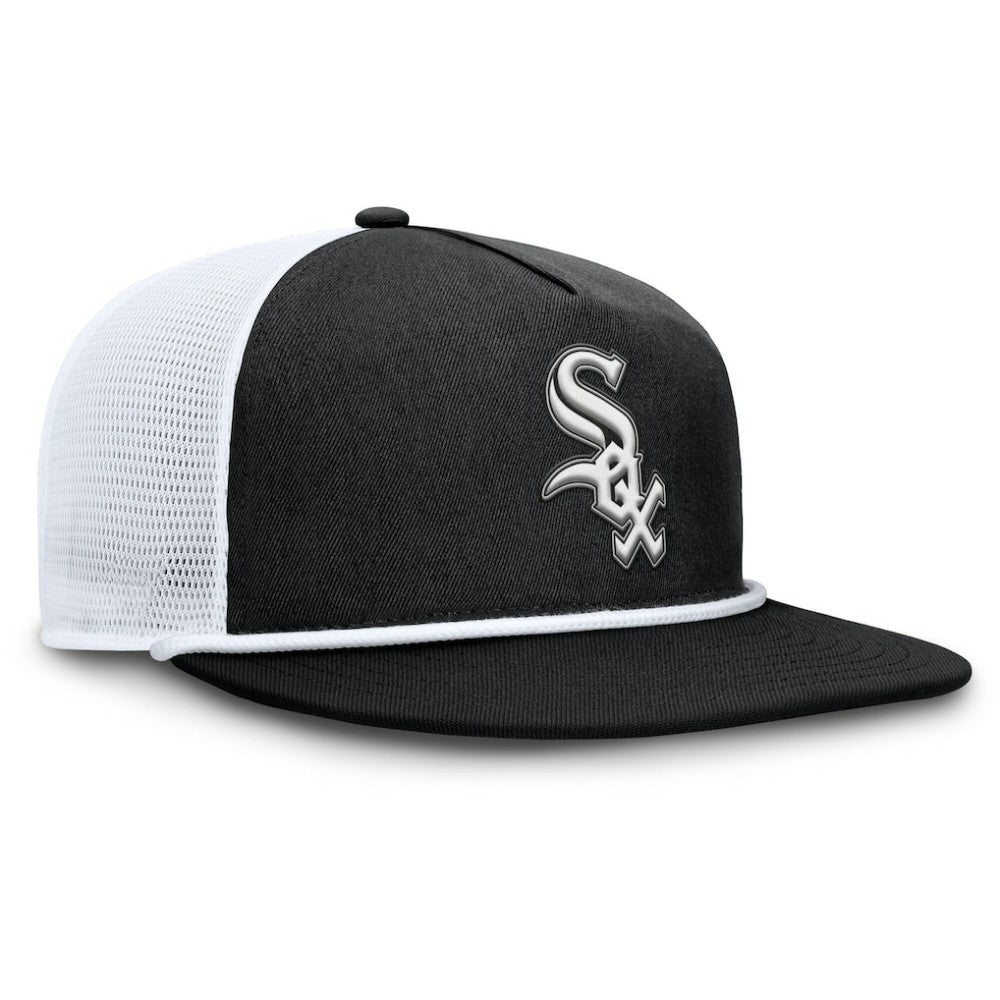 Chicago White Sox Clubhouse Change Up Snapback Hat Black/White