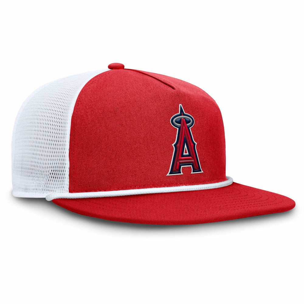 Los Angeles Angels Clubhouse Change Up Snapback Hat Red/White