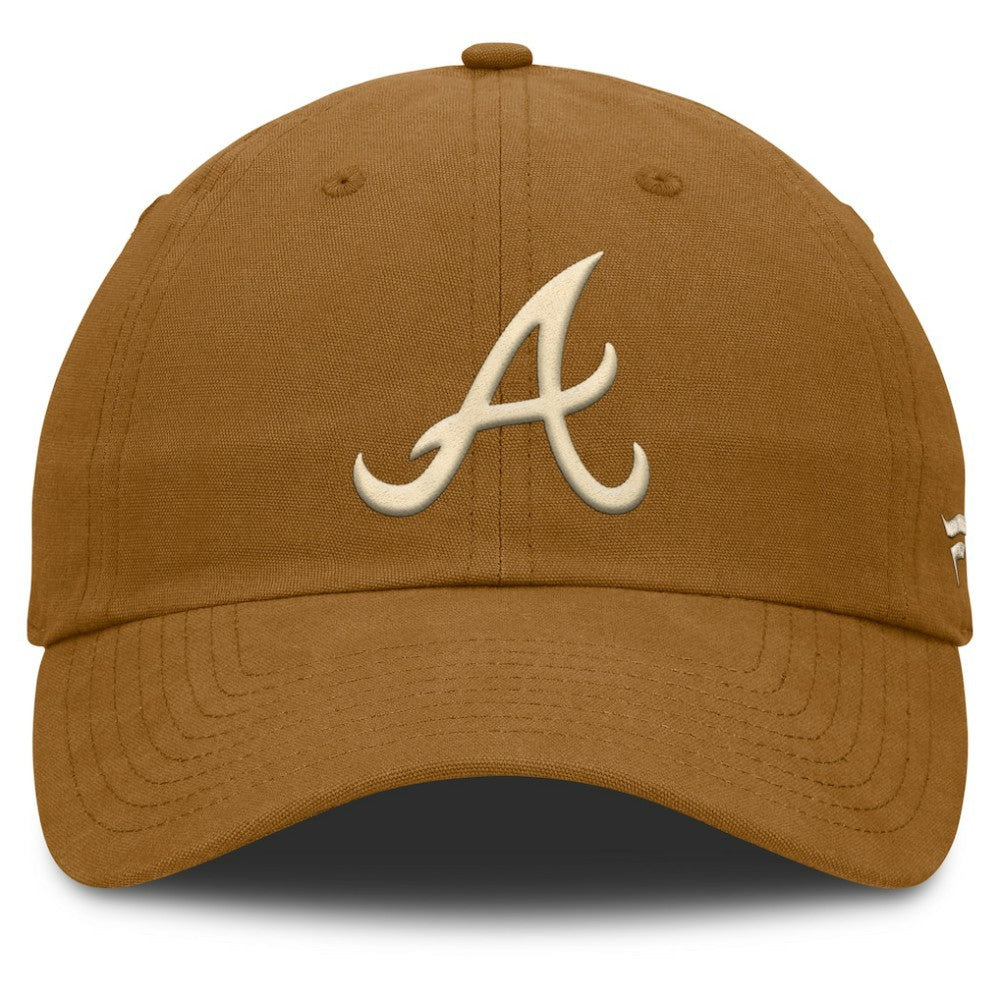 Atlanta Braves Act Natural Chopper Adjustable Hat Brown