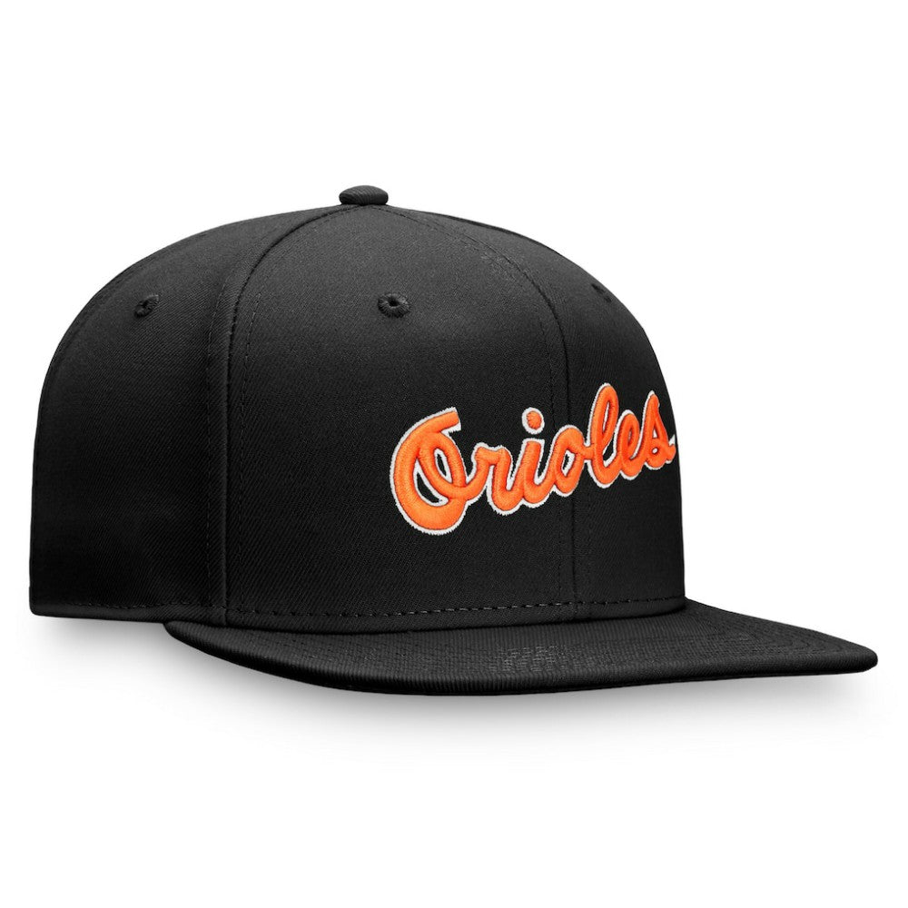 Baltimore Orioles Cooperstown Collection Core Fitted Hat Black