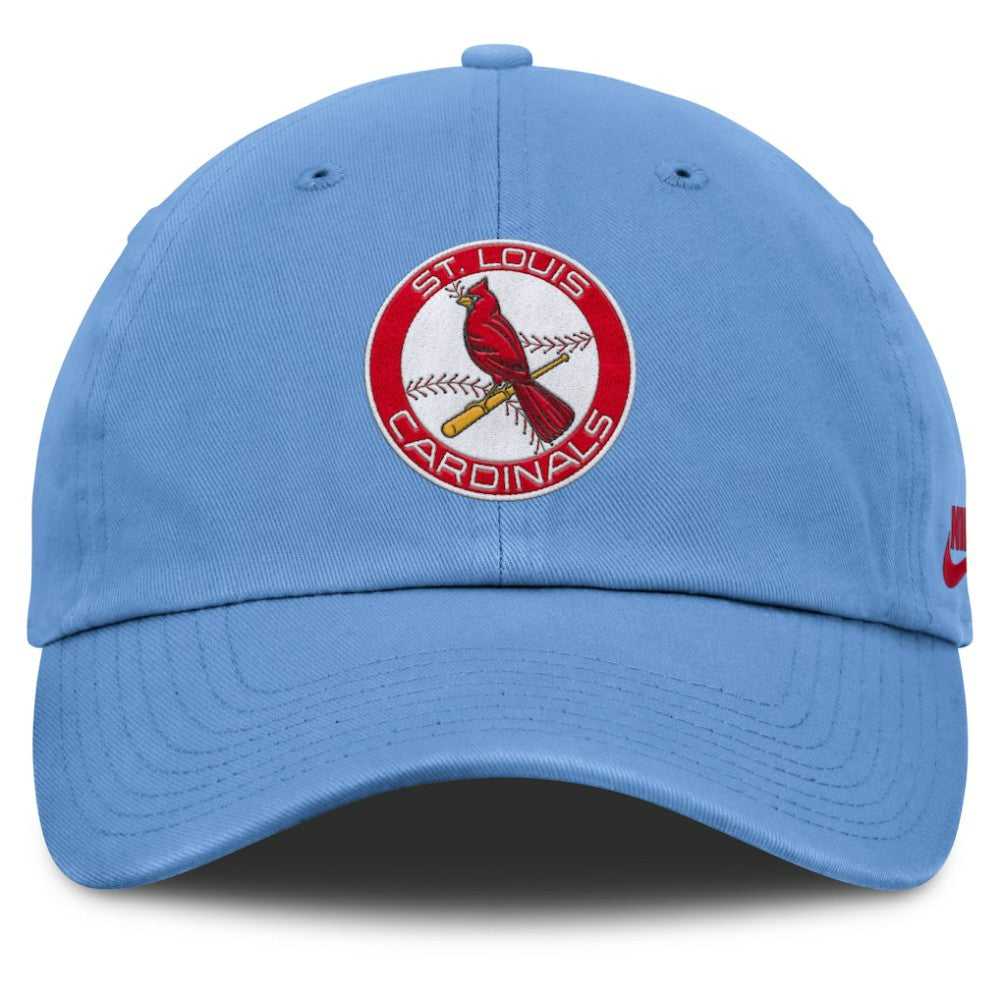 St. Louis Cardinals Club Adjustable Hat Light Blue | Nike