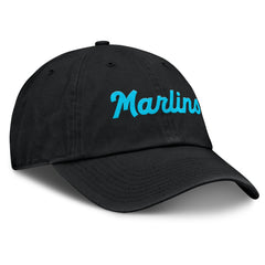 Miami Marlins Club Adjustable Hat Black | Nike