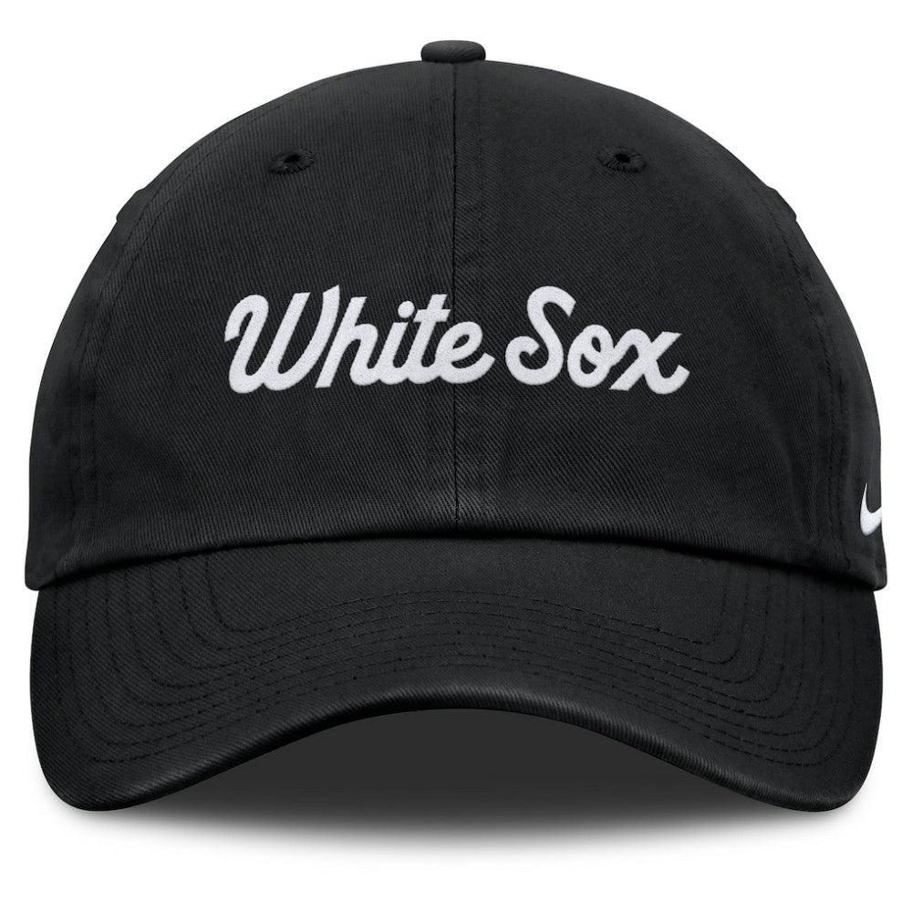 Chicago White Sox Club Adjustable Hat Black | Nike