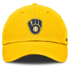Milwaukee Brewers Club Adjustable Hat Gold | Nike