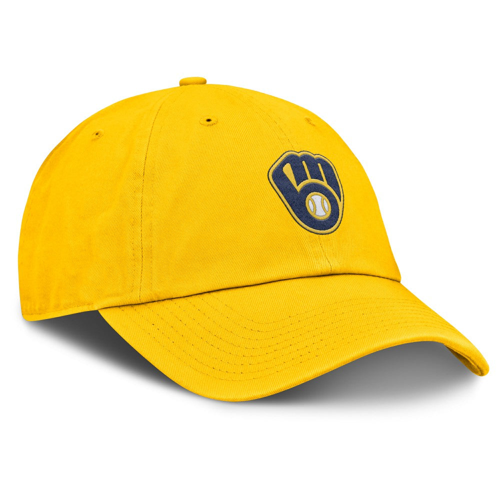 Milwaukee Brewers Club Adjustable Hat Gold | Nike