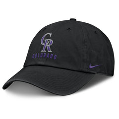 Colorado Rockies Club Adjustable Hat Black | Nike