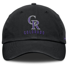 Colorado Rockies Club Adjustable Hat Black | Nike