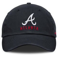 Atlanta Braves Club Adjustable Hat Navy | Nike