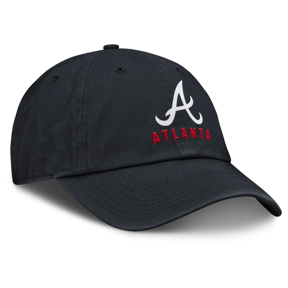 Atlanta Braves Club Adjustable Hat Navy | Nike