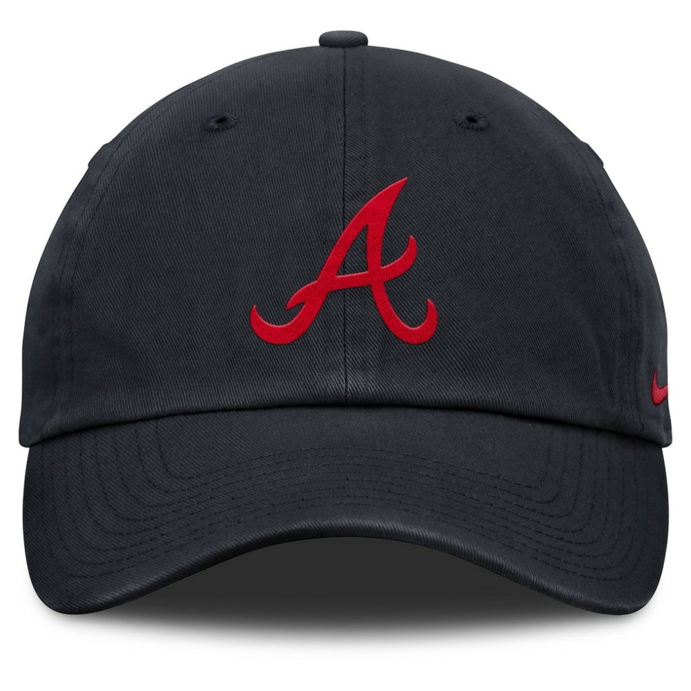 Atlanta Braves Club Adjustable Hat Navy | Nike