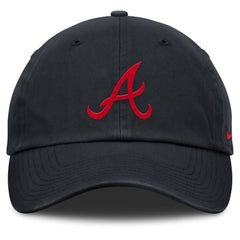 Atlanta Braves Club Adjustable Hat Navy | Nike