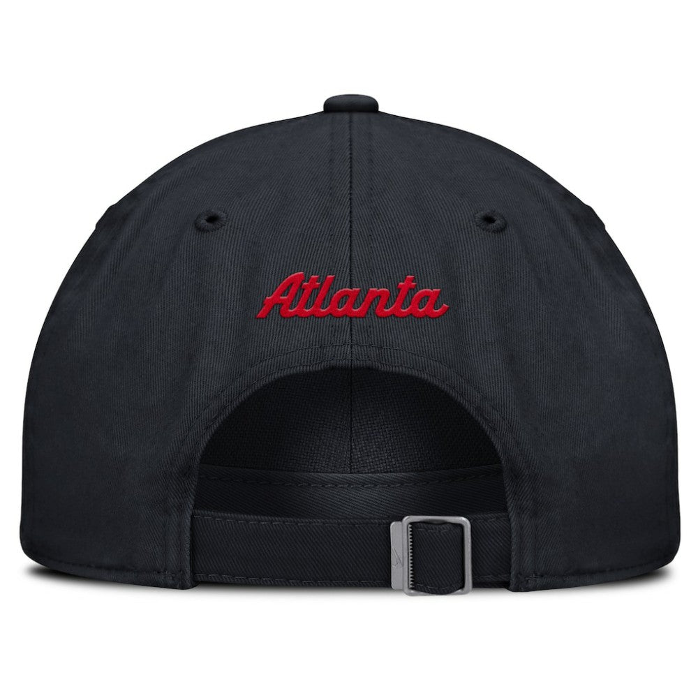 Atlanta Braves Club Adjustable Hat Navy | Nike