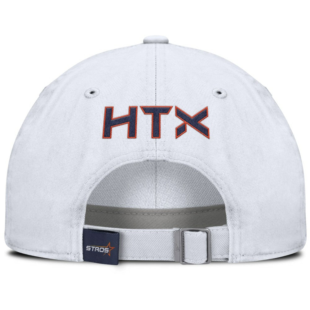 Houston Astros Unisex 2025 City Connect Club Adjustable Hat White | Nike