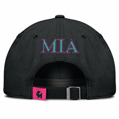 Miami Marlins Unisex 2025 City Connect Club Adjustable Hat Black | Nike