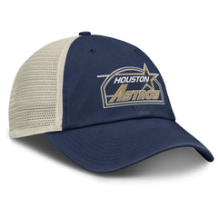 Houston Astros Cooperstown Collection Club Trucker Adjustable Hat Navy/Natural | Nike