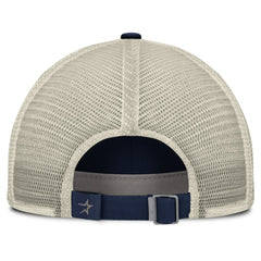 Houston Astros Cooperstown Collection Club Trucker Adjustable Hat Navy/Natural | Nike