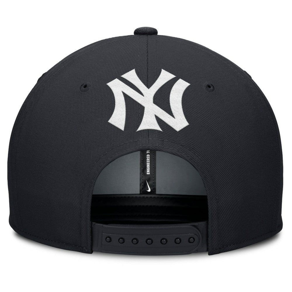 New York Yankees Pro Performance Snapback Hat Gray/Navy | Nike