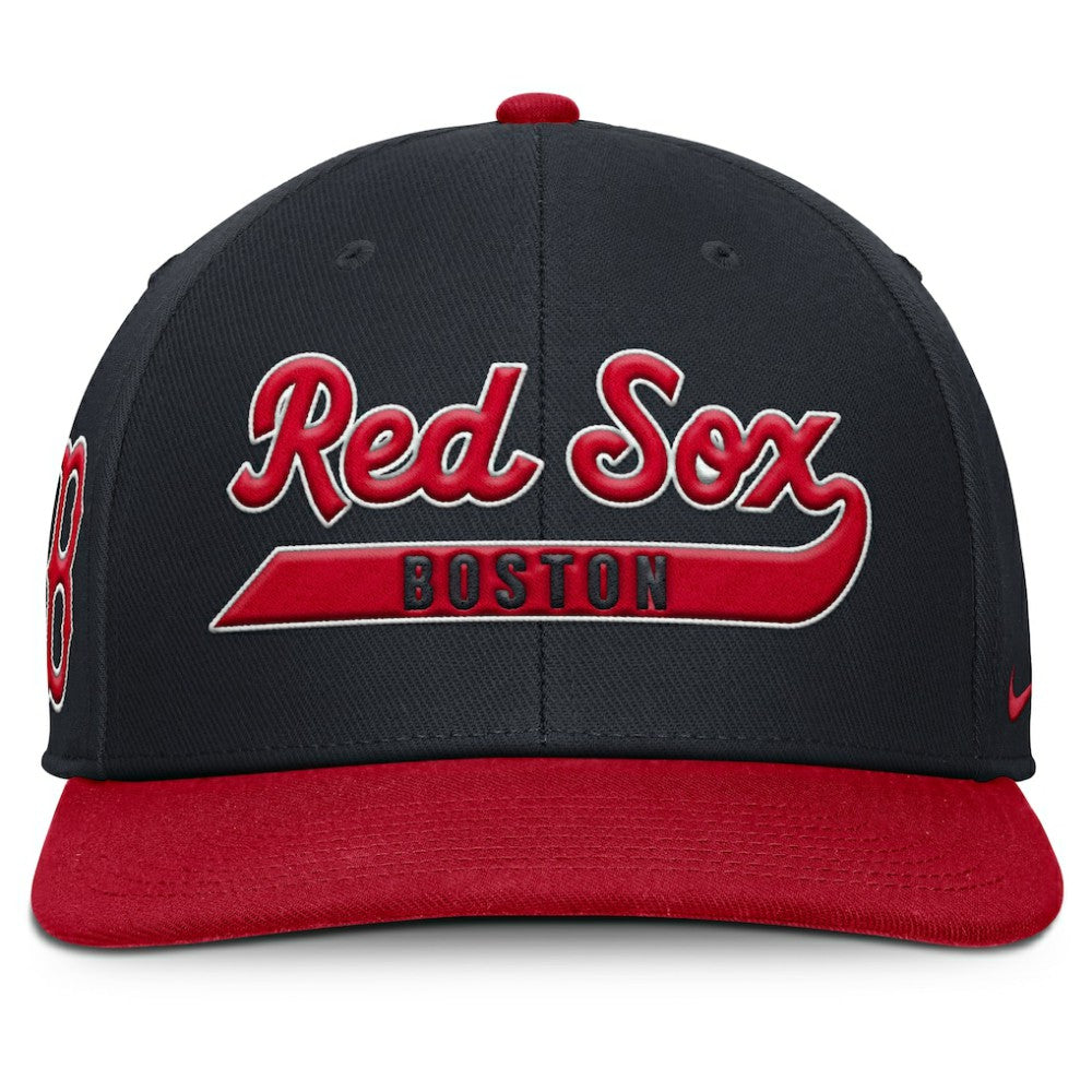 Boston Red Sox Pro Performance Snapback Hat Navy/Red | Nike