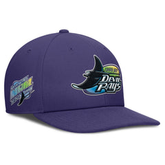 Tampa Bay Rays Pro Performance Snapback Hat Purple | Nike