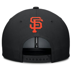 San Francisco Giants Pro Performance Snapback Hat Gray/Black | Nike